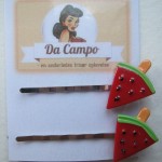 Søde hårnåle med melon