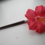 Hawaiiblomst på pind KORAL