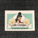 Små marguerit øreringe