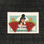 Søde melon øreringe